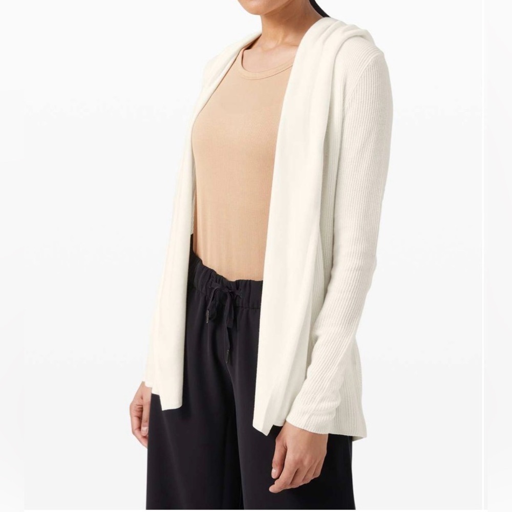 Lululemon Sundown Sweater Wrap NWOT | 4 | Cream